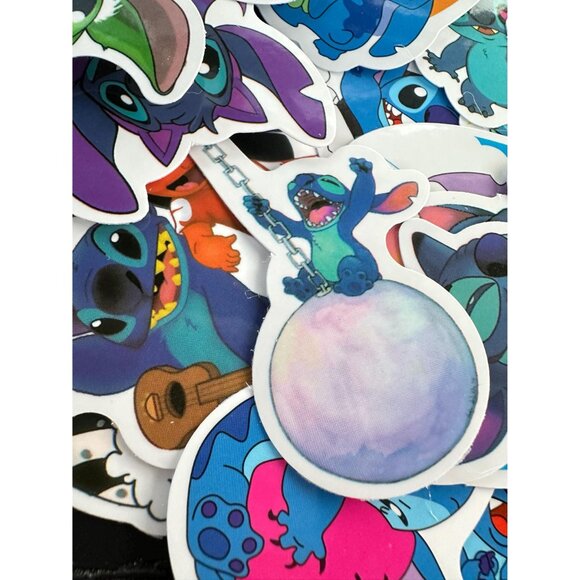 100 Lilo and Stitch Stickers | Waterproof Vinyl Pack - Picture 8 of 10